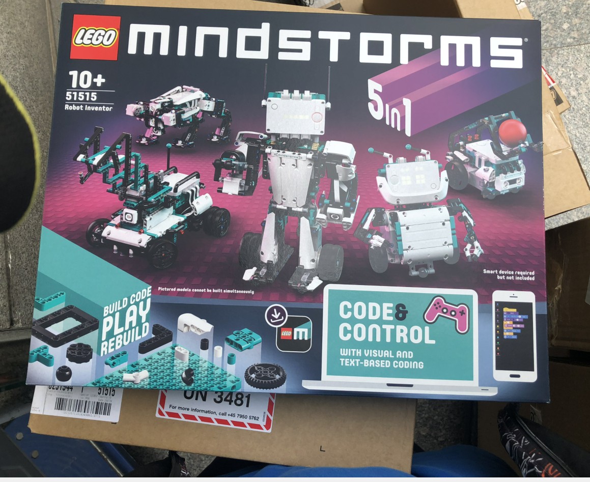 Lego 51515 LEGO Programming MINDSTORMS Brainstorm Robot Inventor New ...