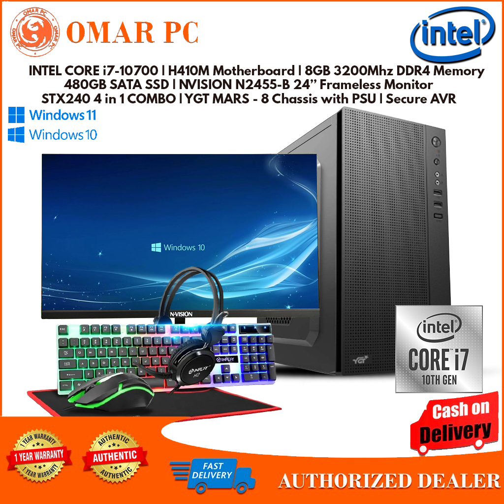 BRANDNEW Intel i710700 Desktop Package [i710700 8Cores16Threads