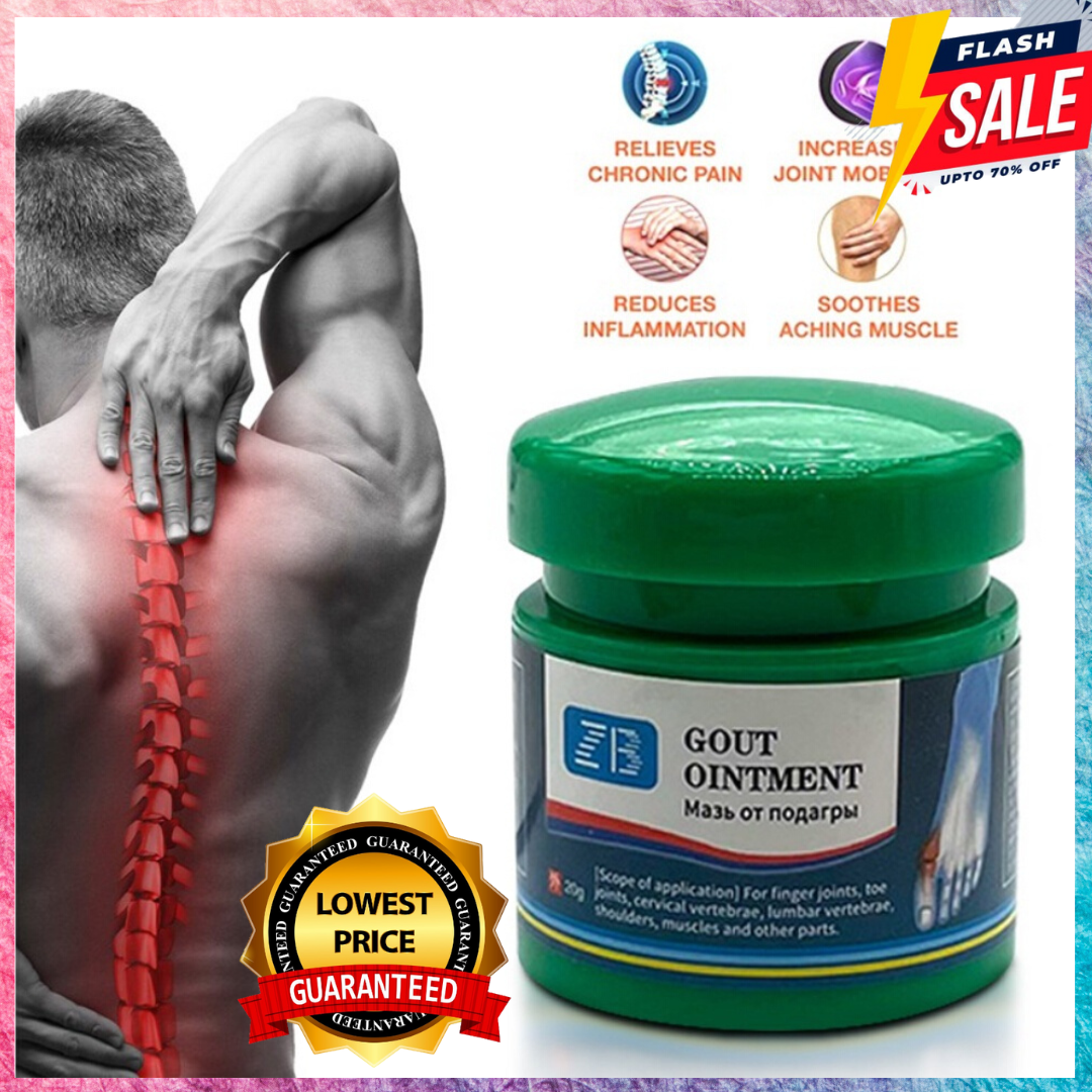 100 ORIGINAL 20g Gout Ointment Treatment Relief for Gout and Arthritis