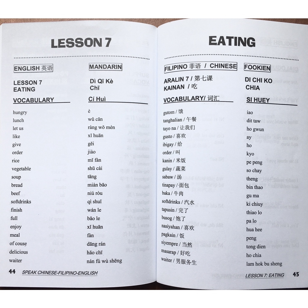 🟧 SPEAK CHINESE FILIPINO ENGLISH (English/Mandarin and Filipino