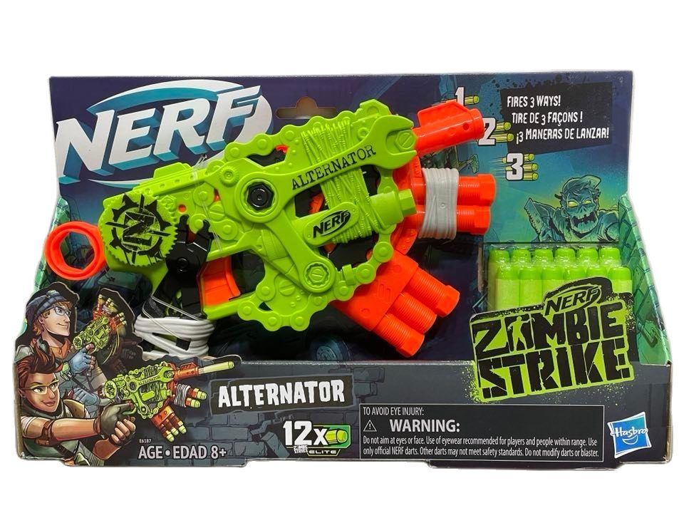 Nerf Zombie Strike Alternator Blaster Lazada Ph