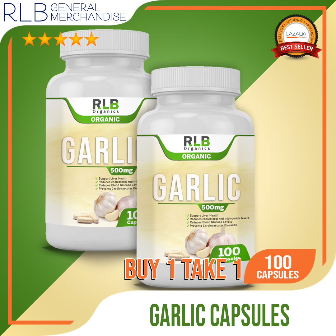 Buy 1 Take 1 Organic Pure Natural Garlic Capsules (100 Capsules