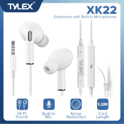 TYLEX XK22 Premium In-Ear Wired Earphones with Microphone