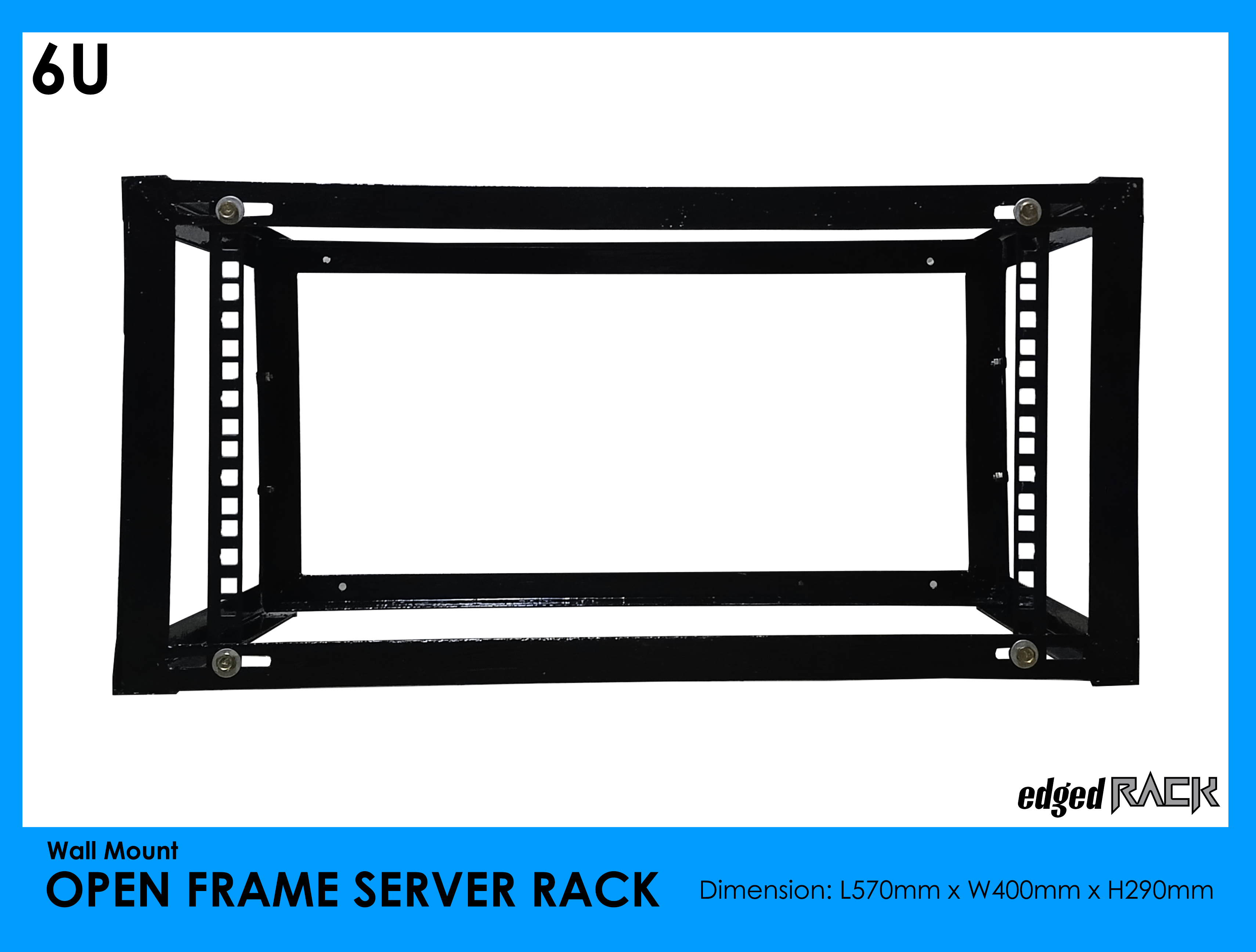 6U Data Server Rack / Open Frame Server Rack / Data Cabinet / Server ...