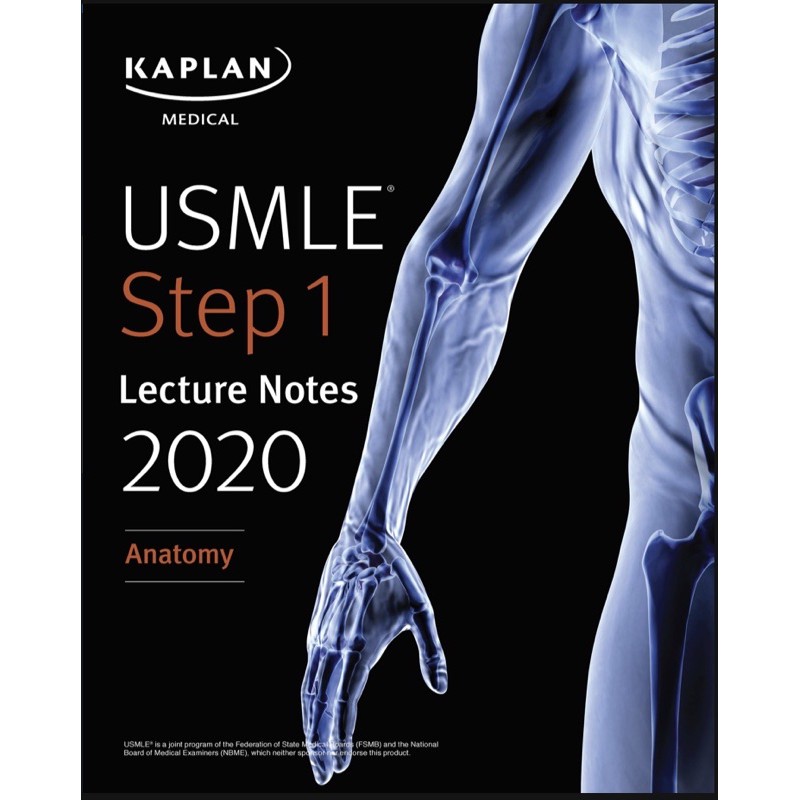 【READY STOCK】 ♪Kaplan USMLE Step 1 Lecture Notes 2021 Anatomy Biochem Physio Patho Pharma Social