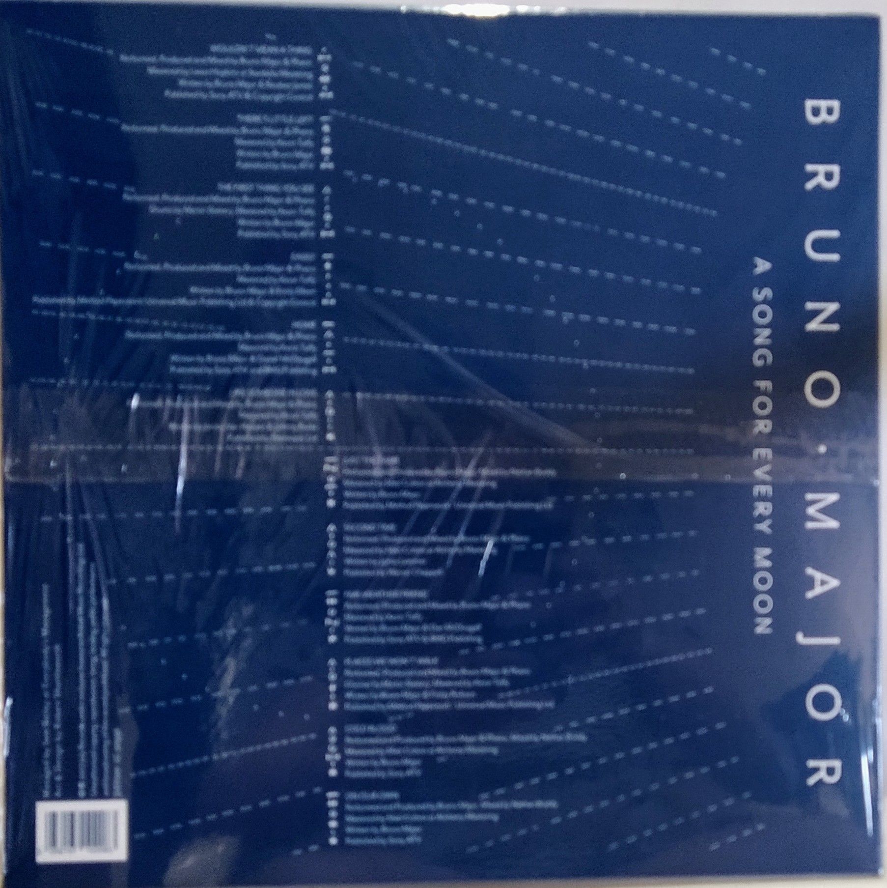A Song For Every Moon by Bruno Major Vinyl LP English Language