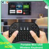 Mini USB Wireless Keyboard Touchpad Air Mouse Remote Control
