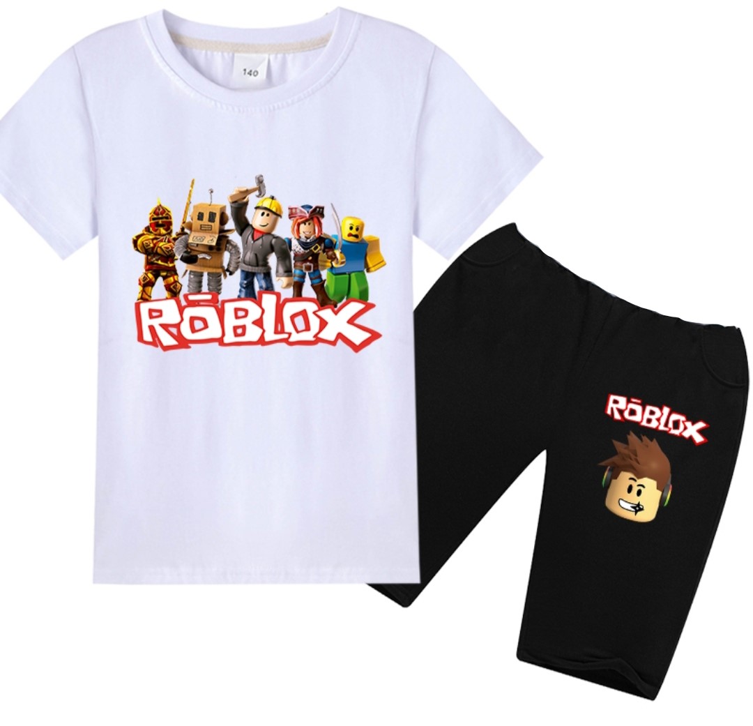 Roblox Terno size 140, Babies & Kids, Babies & Kids Fashion on