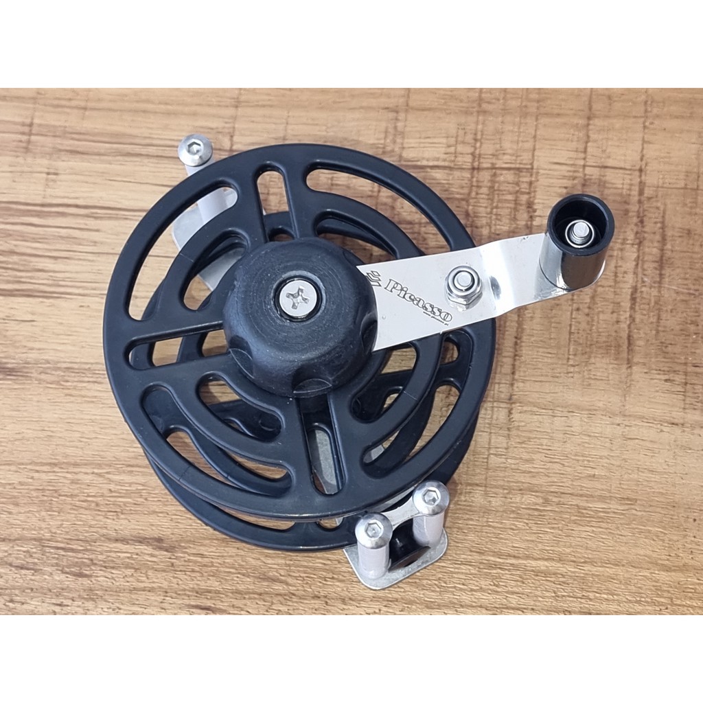 Picasso Horizontal spearfishing speargun reel capacity 50 meters 1.5mm