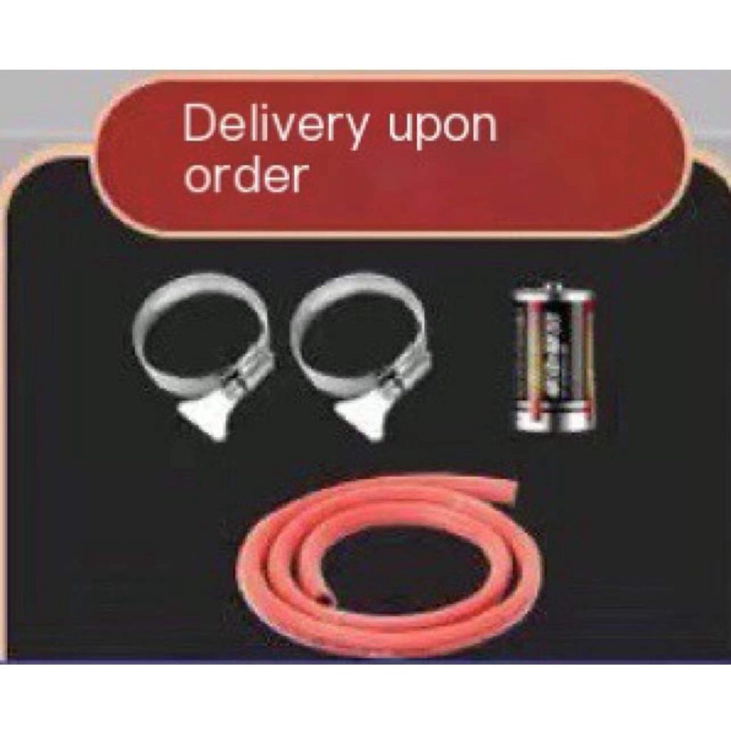 Gas Stove Recessed LPG Stainless Steel Large Dual Cooktop Free 1.5m