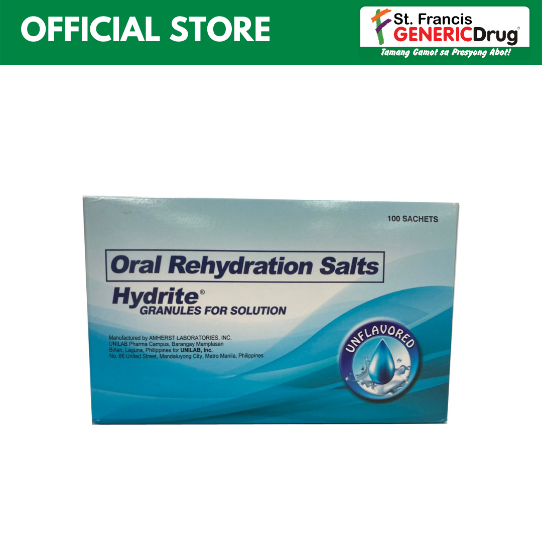 ORS Granules fo Solution Sachet (Hydrite®) 10s Lazada PH
