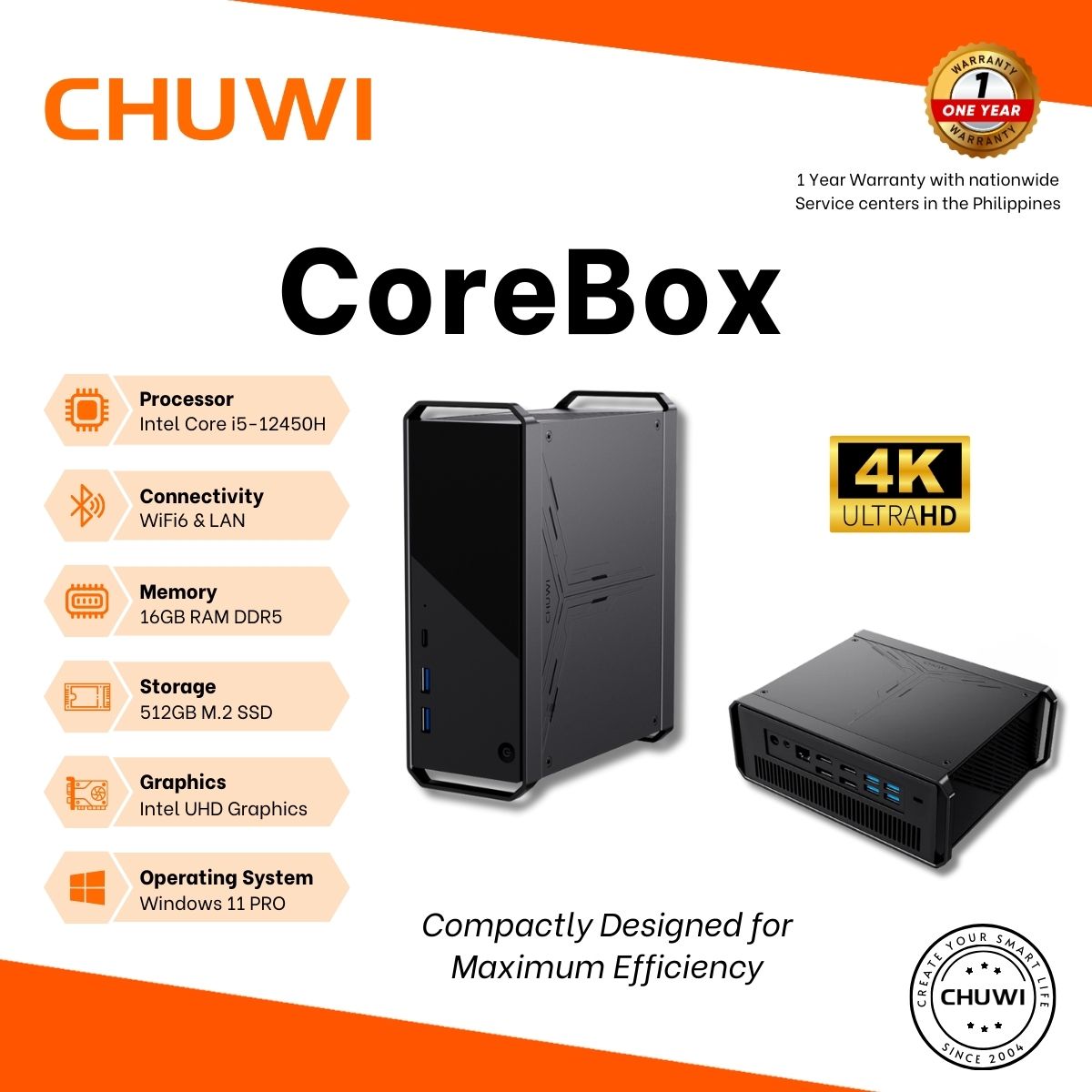 CHUWI CoreBox Pro Windows11 Thunderbolt Chuwi Chuwi Corebox X I7