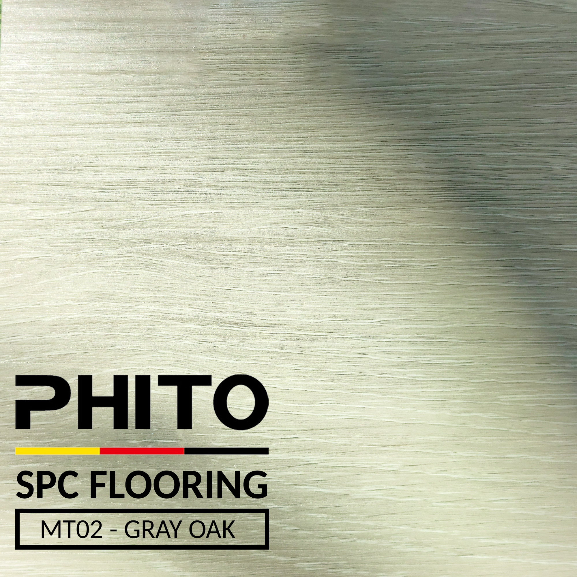 PHITO SPC Flooring RigidCore Luxury Vinyl Flooring Scratch Proof