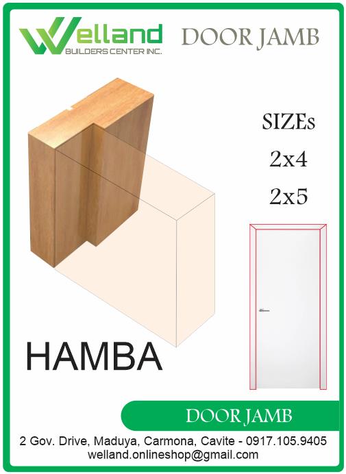 DOOR JAMB HAMBA Solid Wood Kiln Dry Lazada PH