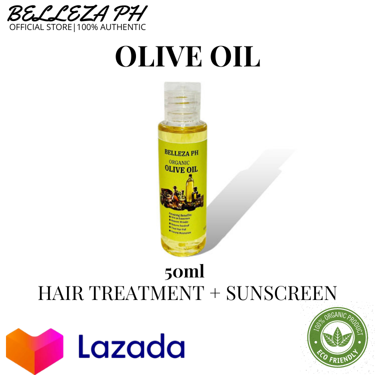 HAIR TREATMENT + SUNSCREEN [ OLIVE OIL ] Belleza PH 100 Olive Pure and Authentic Hair