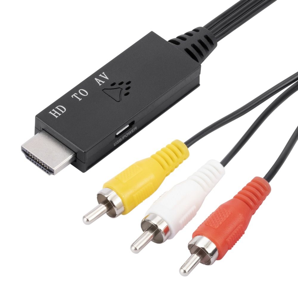 Xsclze av sang hdmi cáp hdmi sang av hdmi sang av 1m cáp av sang hdmi máy phát tín hiệu cáp chuyển av sang hd cáp tv