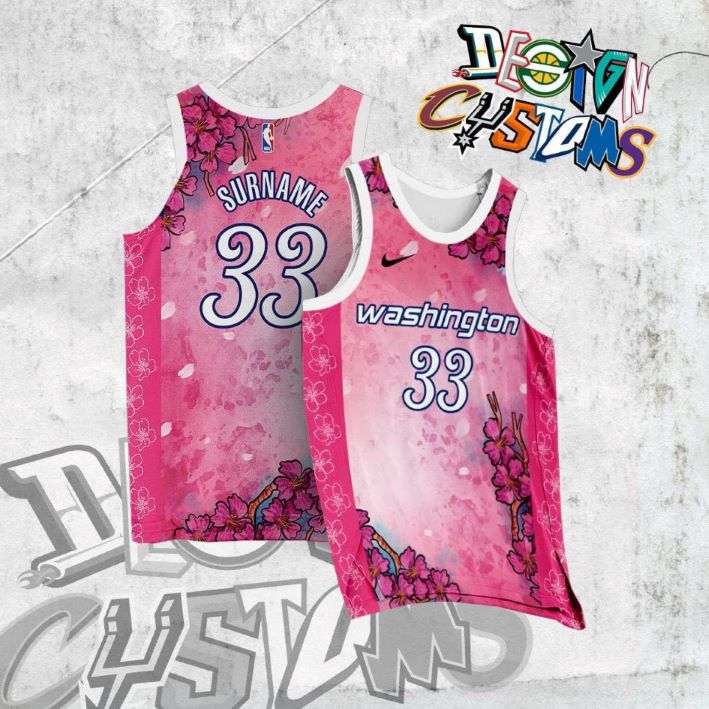 WASHINGTON 11 BASKETBALL JERSEY FULL SUBLIMATION HIGH QUALITY