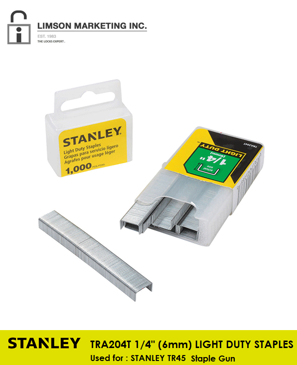 Stanley Staple Wire for Stanley TR45 and Arrow® JT21 Gun Tackers Lazada PH