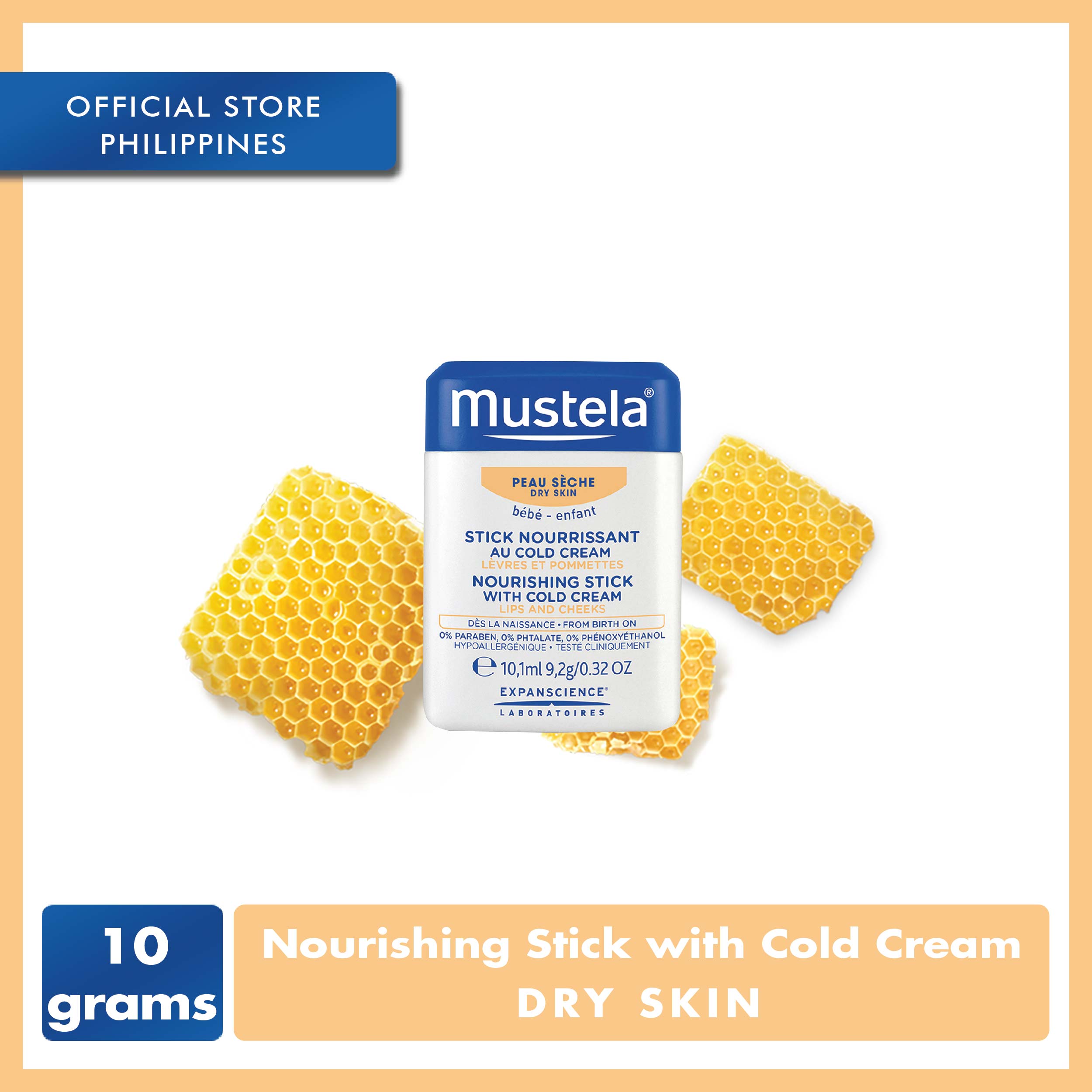 cold cream mustela stick