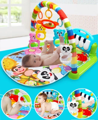 【COD+Hot Sale】Baby Play Mats toys fitness Frame is Newborn Foot Piano Music Game Blanket Play Mats Musical Toys for children over one year old