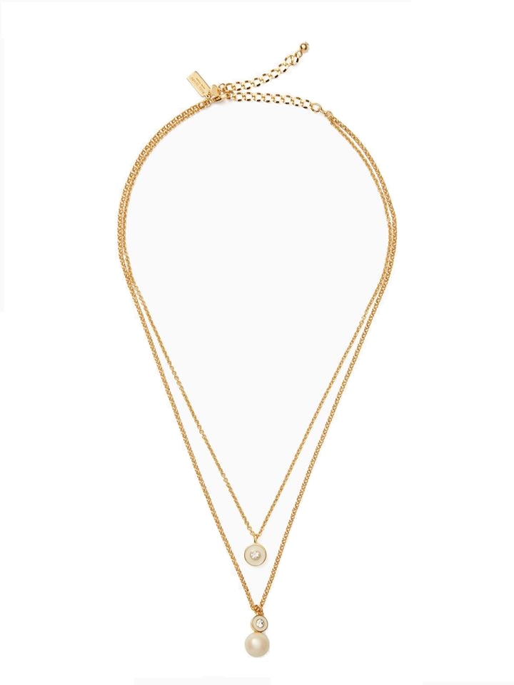 kate spade pearly delight necklace