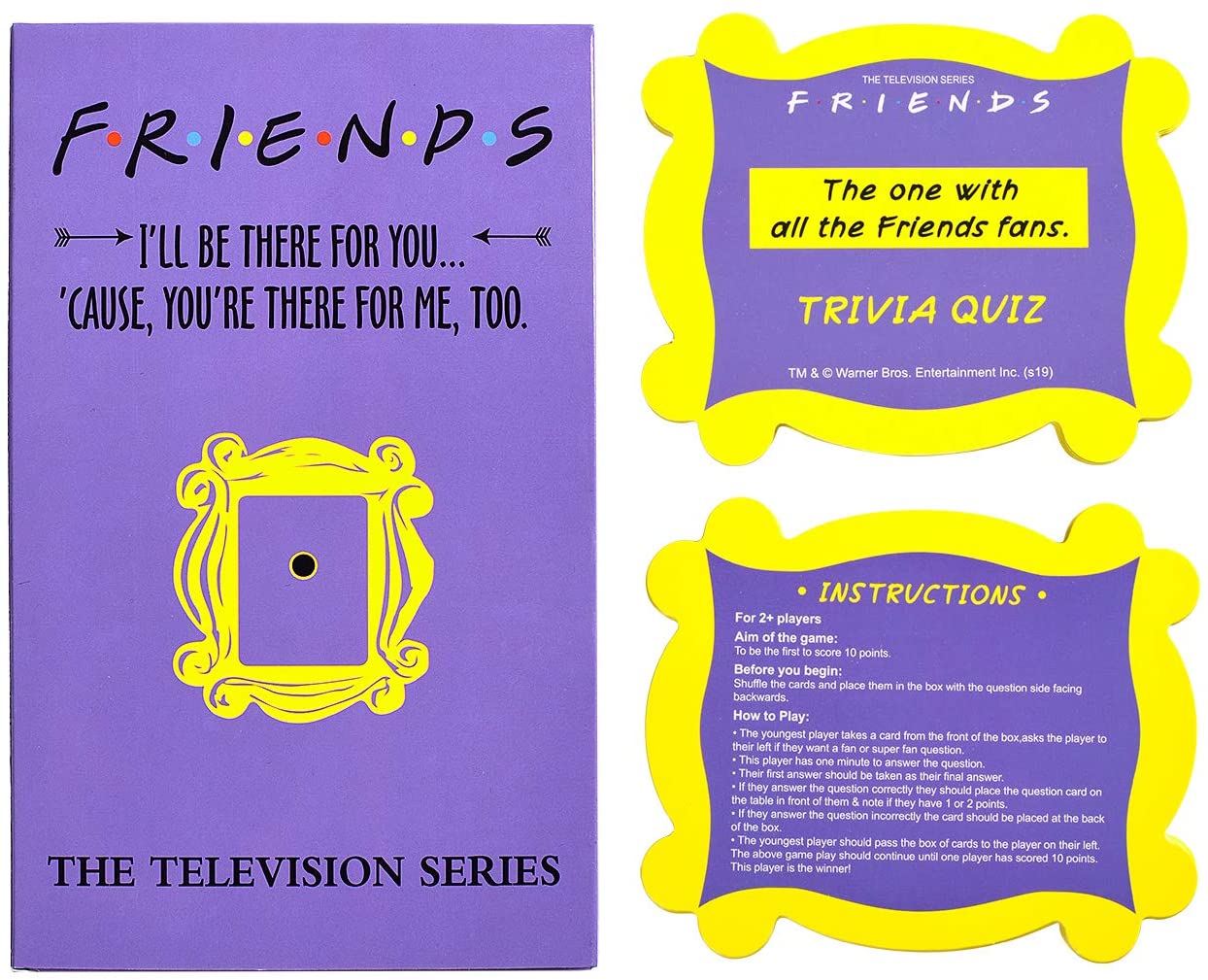 Trivia quiz. Friends TV Shoe.