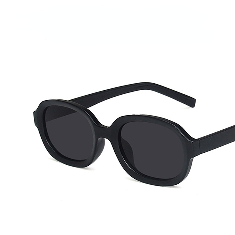 Hàn quốc kính mát oval cool phong cách retro uv400 dành cho nữ/nam