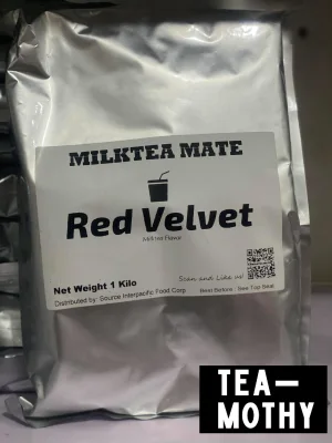Red Velvet Flavor Powder MLKT Milktea Mate 1KG - TEAMOTHY MILKTEA SUPPLIES