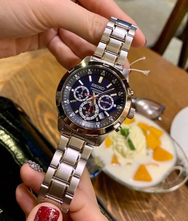 Original] Seiko SKS603P1 Neo Quartz Chronograph Stainless Steel Bracelet  Men's Watch | Lazada PH