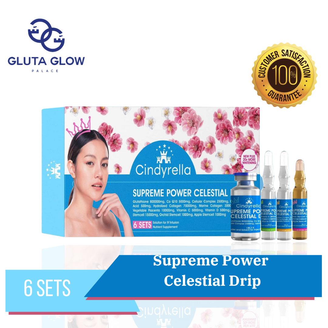 cinderella glutathione capsule Glutathione, Drips, Infusion Therapies For Fair Skin? Supreme Power Celestial Glutathione Drip