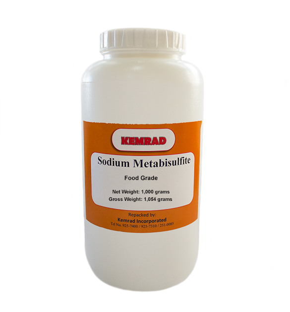 Sodium Metabisulfite Food Grade Net weight 1000 grams Lazada PH