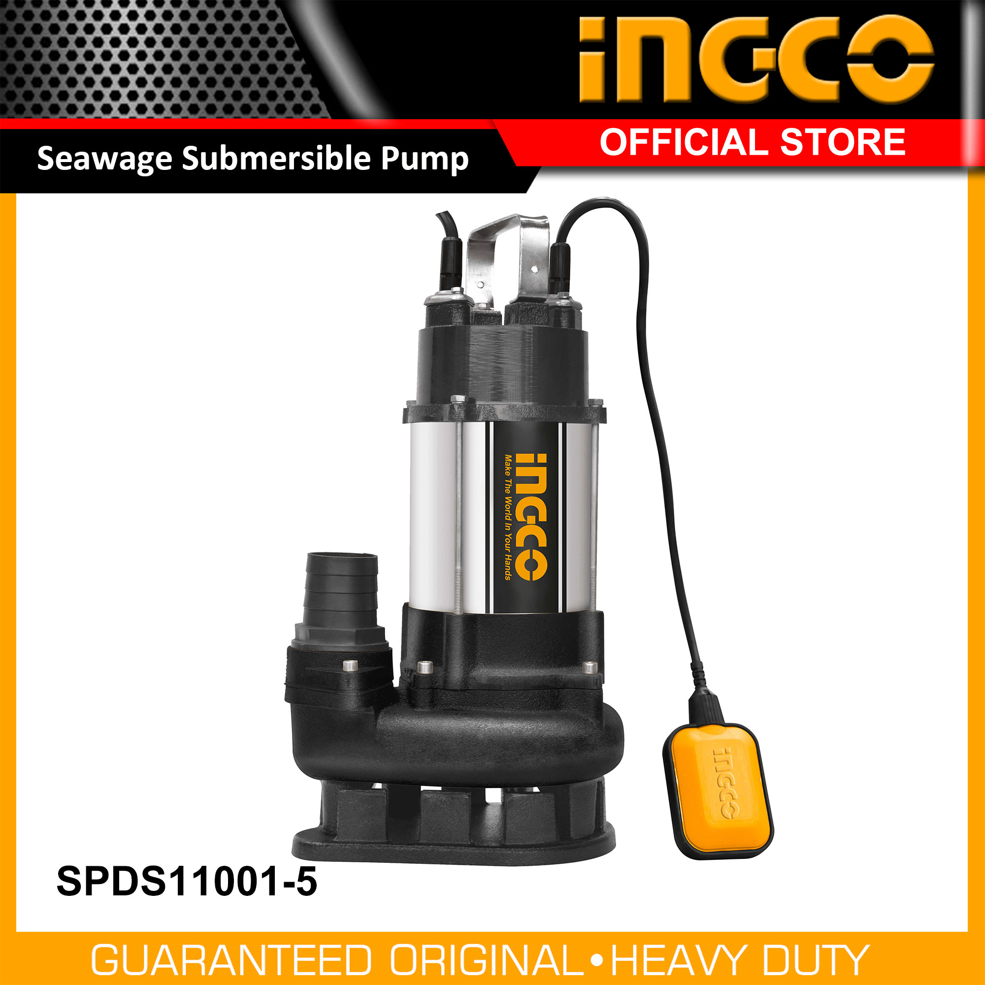 INGCO Seawage Submersible Pump 1.5HP 1100W SPDS110015 IPT Lazada PH