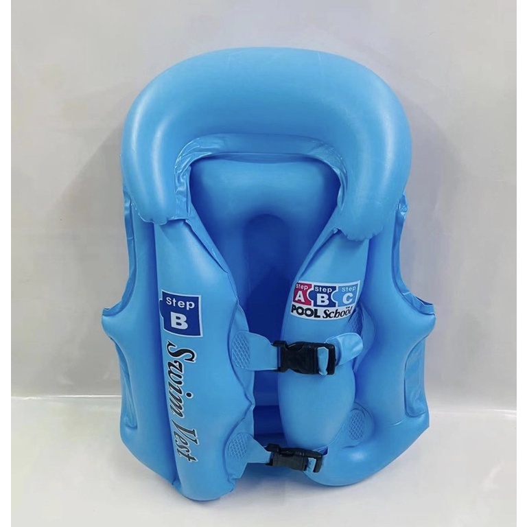【local stock】 Swimsuit life jacket inflatable swimwear for children