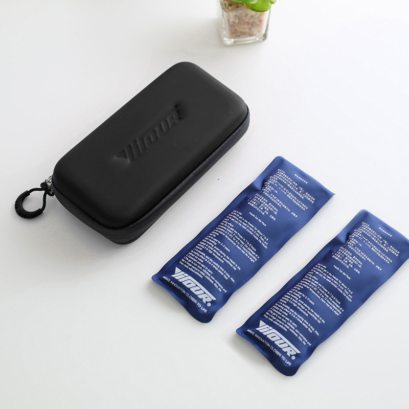 Insulin Cooling Bag Portable Insulin Storage Travel Hard Case Organizer