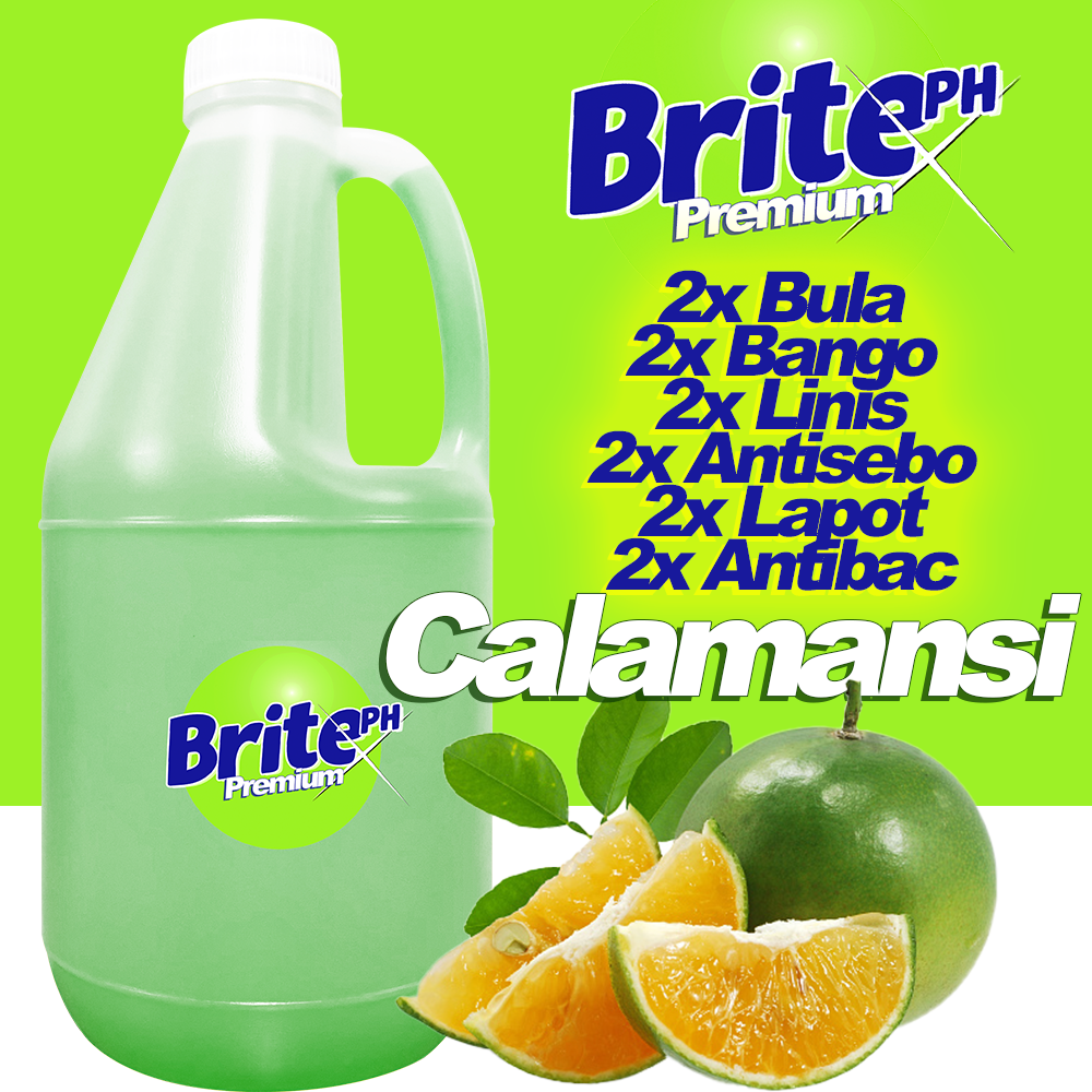 BritePH Premium Dishwashing Liquid (Calamansi Green) Lazada PH