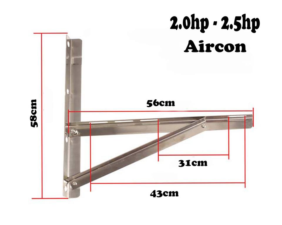 Stainless Outdoor Bracket for Split Type Aircon | Lazada PH