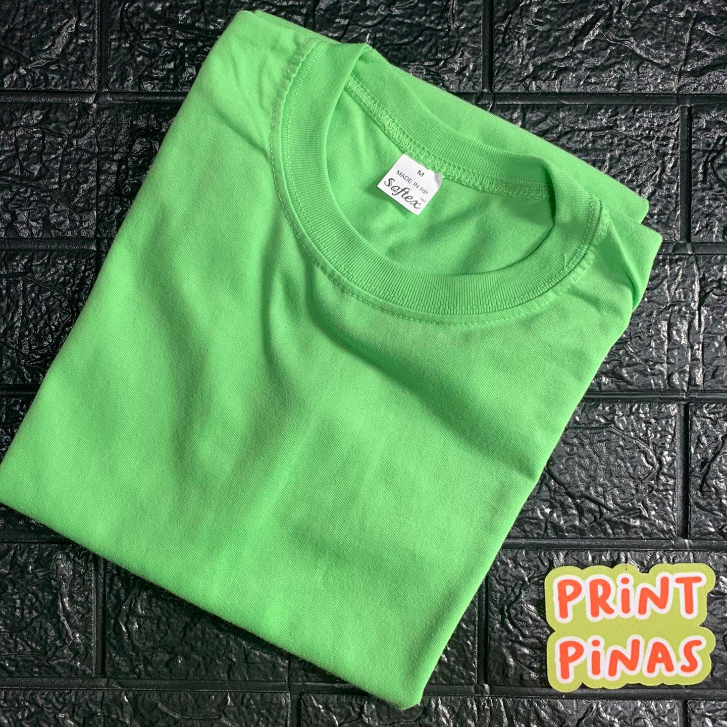 apple green color shirt