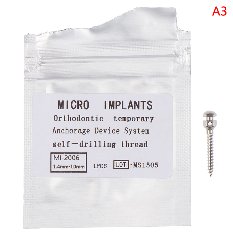 Ministar Dental Orthodontic Micro Implants Mini Screw Self-Taping Anchorage mix sizes
