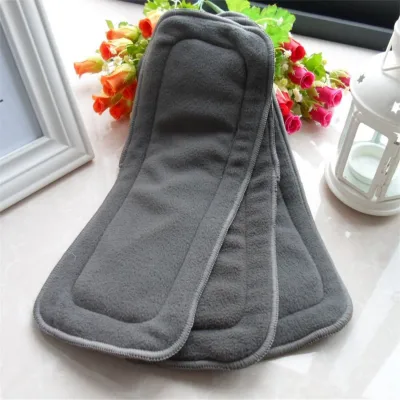New Cloth Diaper for baby kids sale Reusable disposable diapers Insert Bamboo Charcoal insert Microfiber Organic 1Pcs Cloth Diaper for baby on sale