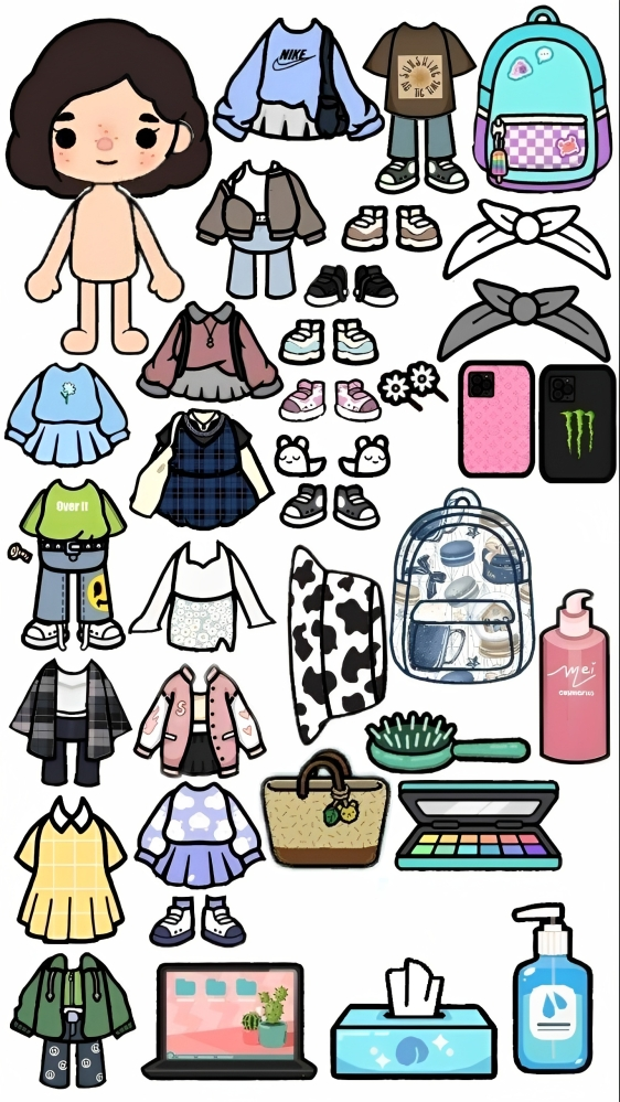 stickers #paperdoll #tocaboca #fyppppppppppppppppppppppp #foryou