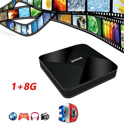 XZCVXVC Home Entertainment Amlogic Video Equipments Multimedia Player WIFI 2.4G HDMI Support 3D Media Player Smart TV Box TV Receivers TV box