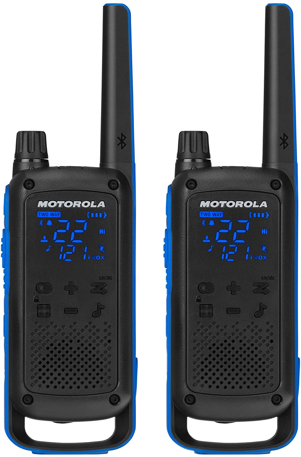 Motorola Talkabout T800 Two-Way Radios, Pack, Black/Blue Lazada PH