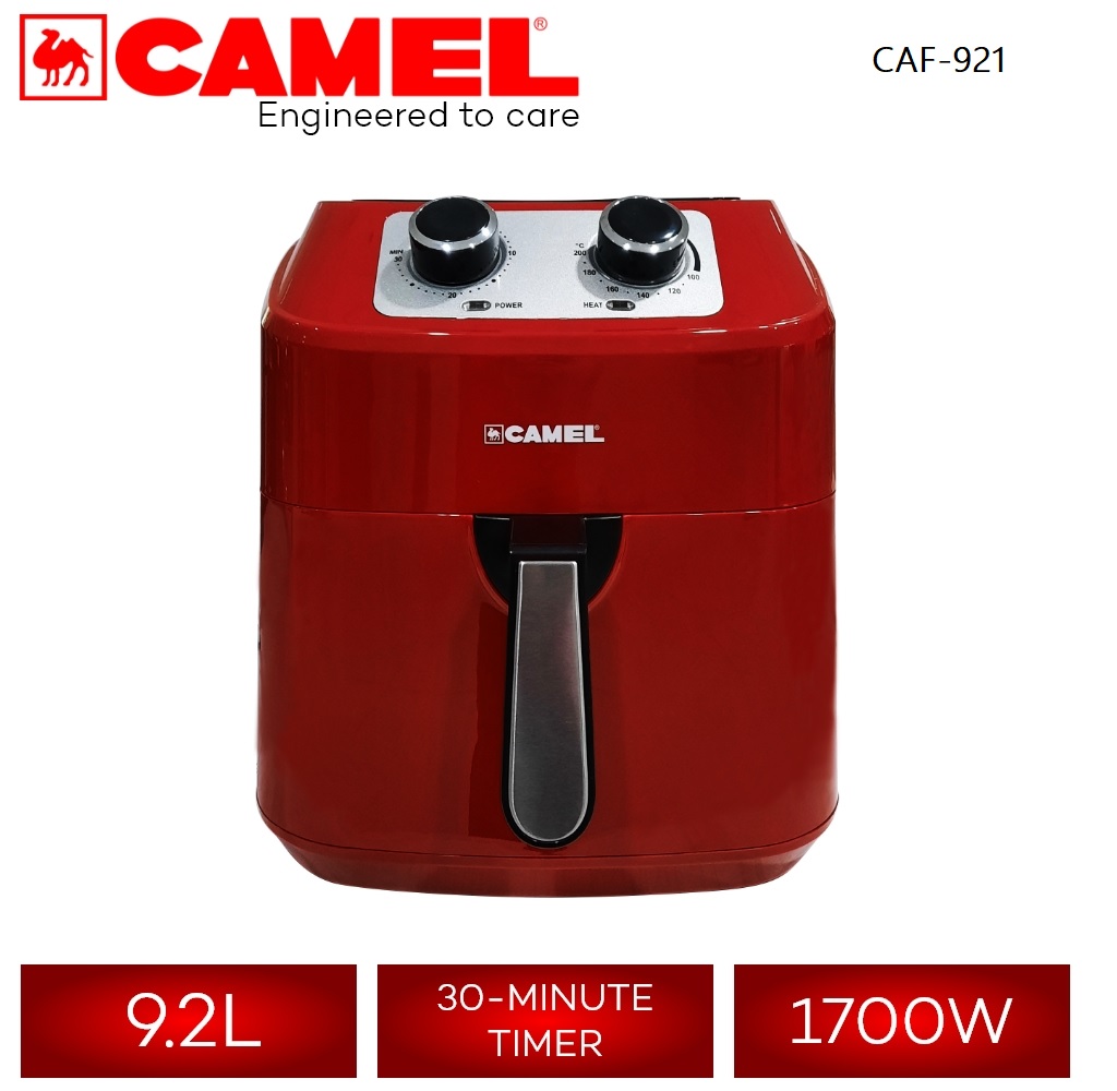 Camel Air Fryer 9.2 liters CAF921 Red Lazada PH