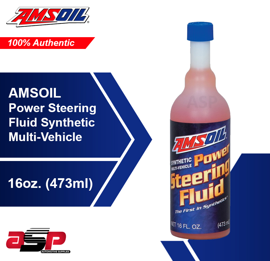 AMSOIL Power Steering Fluid MultiVehicle Synthetic 16oz Lazada PH