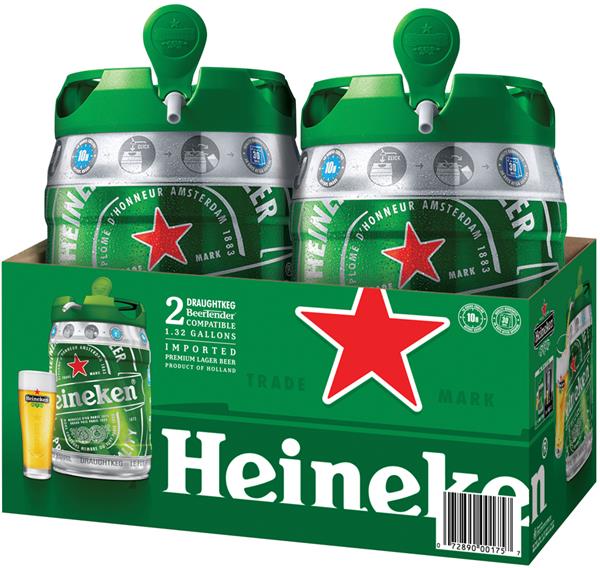 thumbnail image 2 of Heineken Keg Beer Iron-On Patch - 2.5 X 3 Inch - Free Shipping 2 of 4