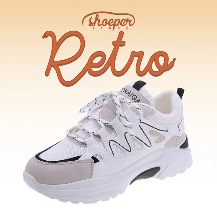 retro chunky sneakers