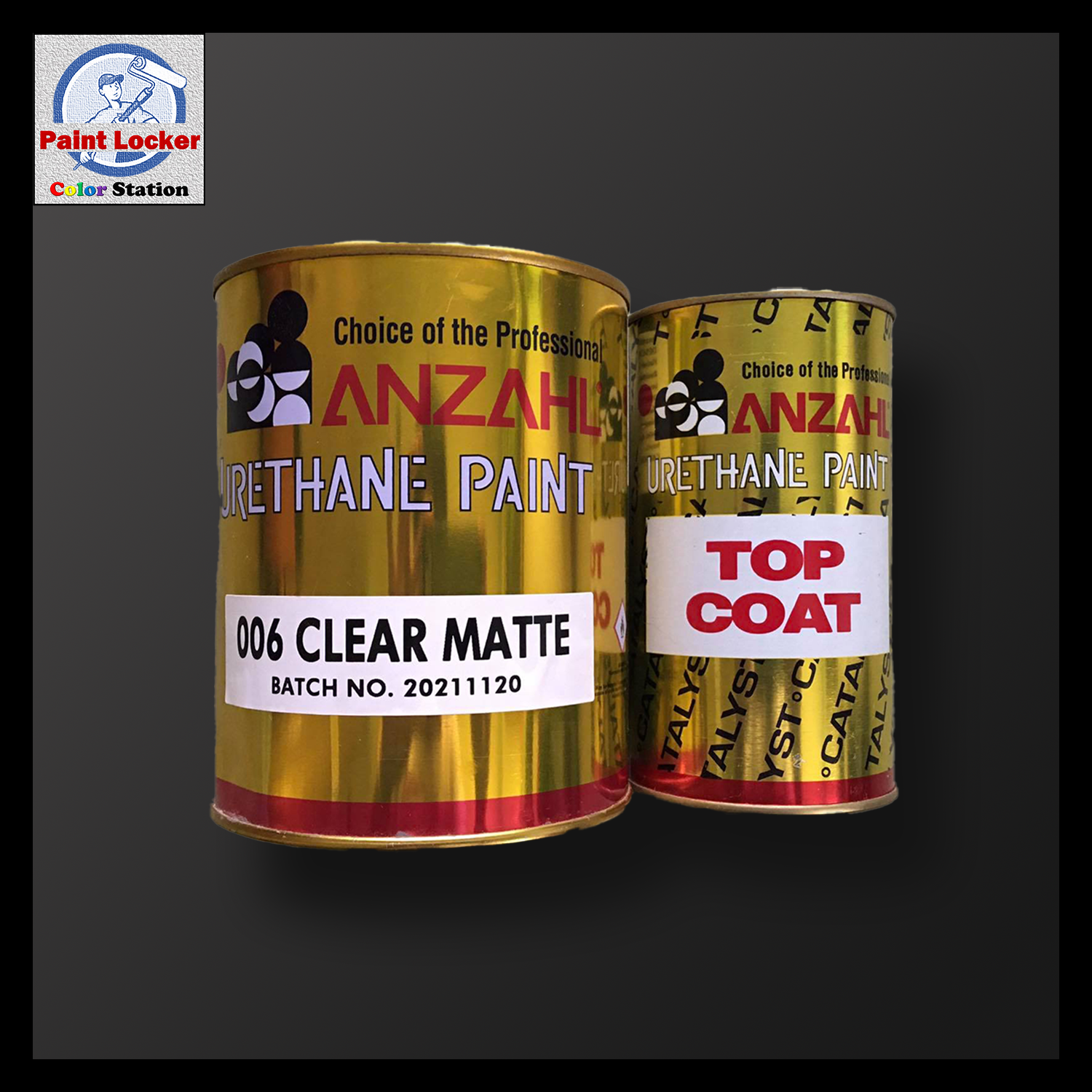 Anzahl Urethane Automotive Topcoat 006 Clear Matte with Topcoat