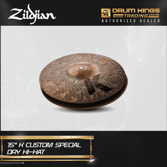 Zildjian 15" K Custom Special Dry HiHat Lazada PH