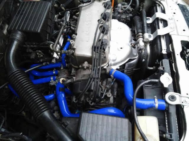 Honda Civic EG EK D15 D16 92-00 Silicone Radiator Coolant hose Kit Blue