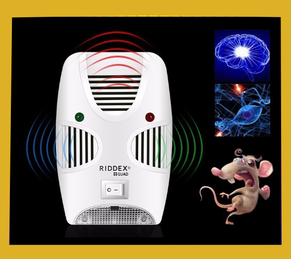Original Riddex Quad Pest Control , Pest Repellers Sonic , Ultrasonic